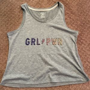 Brooks running crop tank top